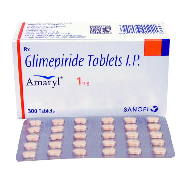 Glimepiride 1 mg Tablet Glimepiride 1 mg Tablet