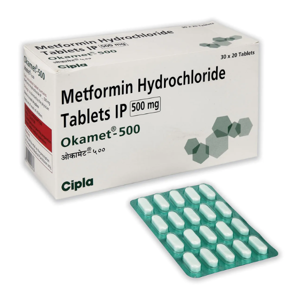 Metformin Hydrochloride 500 mg Tablet