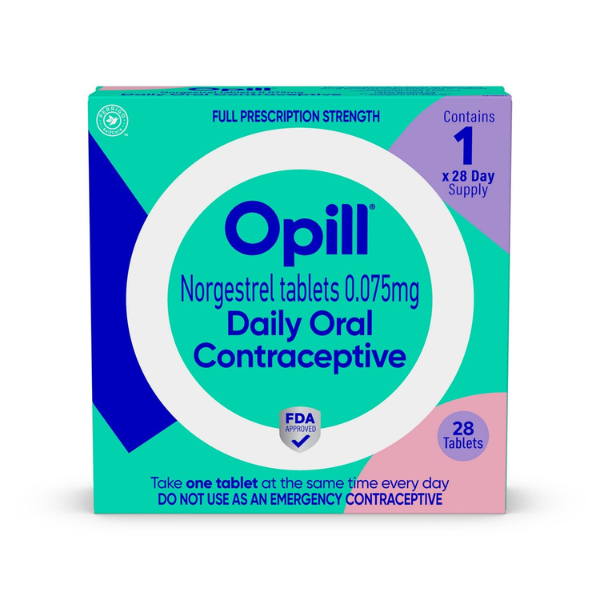 Opill 0.075 mg Birth Control Pill